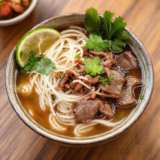 Snelle Pho Bo met Rundvleesreepjes