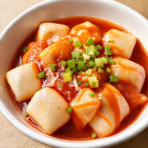 Snelle Tteokbokki met Kaas