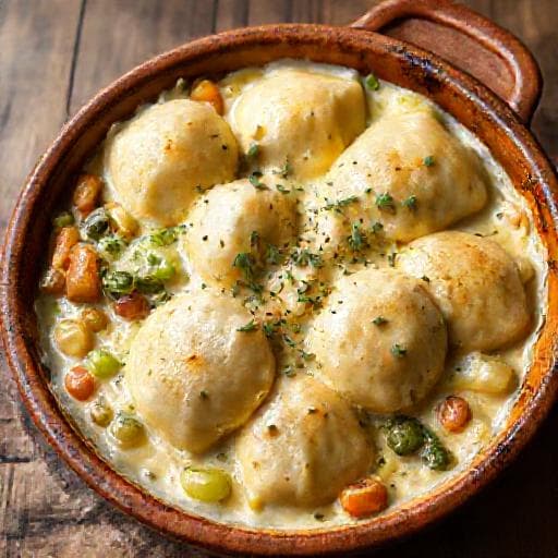 Regionale Groente Dumpling Ovenschotel met Kaas