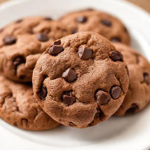 Snelle Browniekoekjes (Minder Chocolade)
