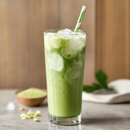 Snelle IJsthee Matcha Latte