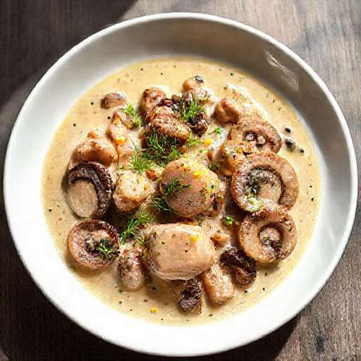 Snelle Kalfsragout met Room en Citroen