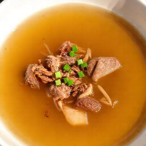 Snelle Heldere Rundvleesbouillon