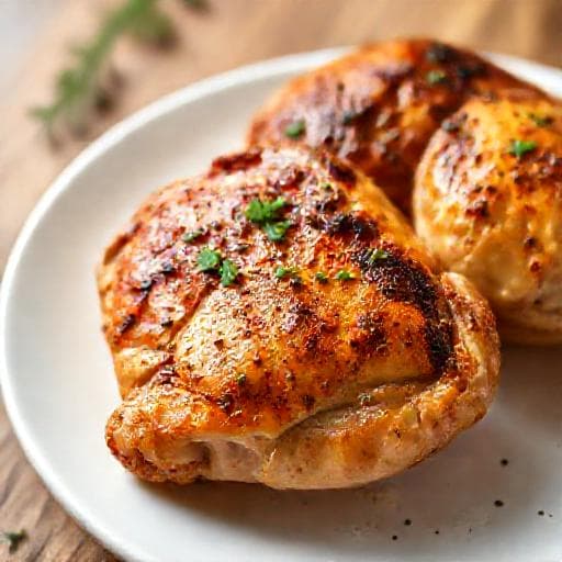 Cosce di Pollo al Forno Semplici e Veloci
