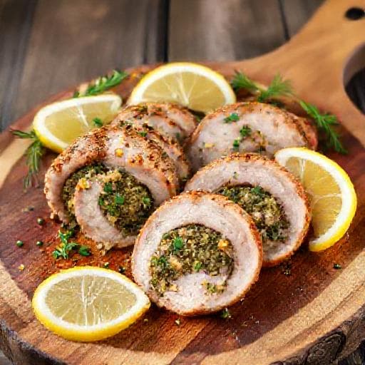 Braciola di Maiale Ripiena alle Erbe e Limone