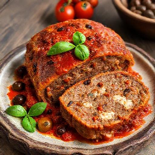 Polpettone Ripieno alla Siciliana