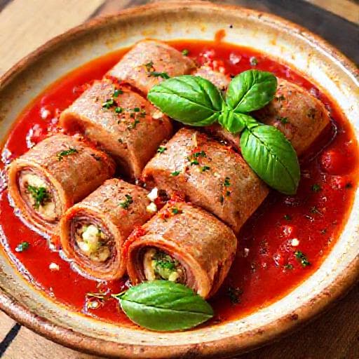 Involtini di Carne alla Romana