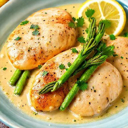 Pollo 'Marry Me' con Asparagi e Limone
