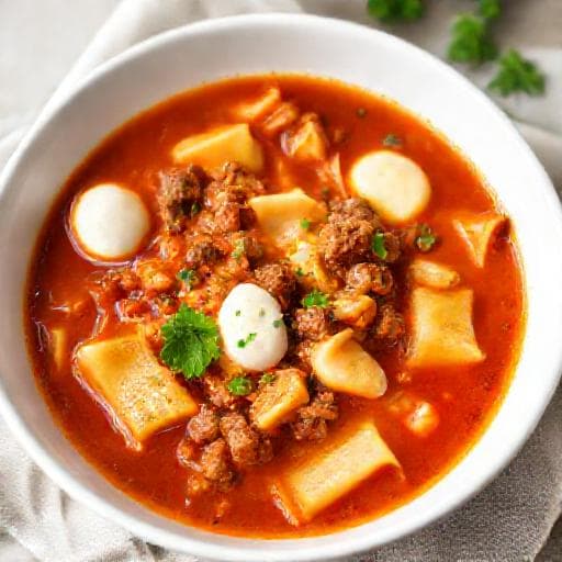 Lasagna Zuppa Veloce