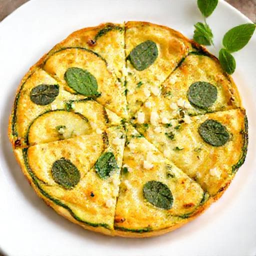 Frittata Veloce di Zucchine e Menta