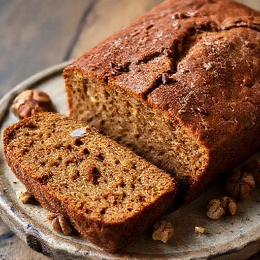 Pane di Zucchine e Noci con Cannella