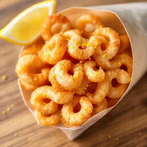 Calamari Fritti Veloci con Limone