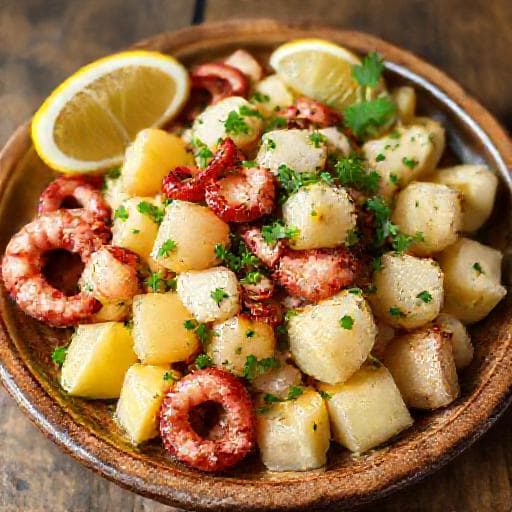 Polpo con Patate Tradizionale