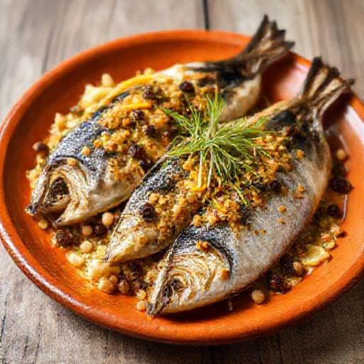 Sarde a Beccafico con Finocchietto Selvatico