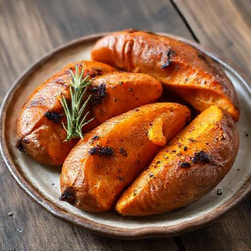 Patate Dolci al Forno Tradizionali