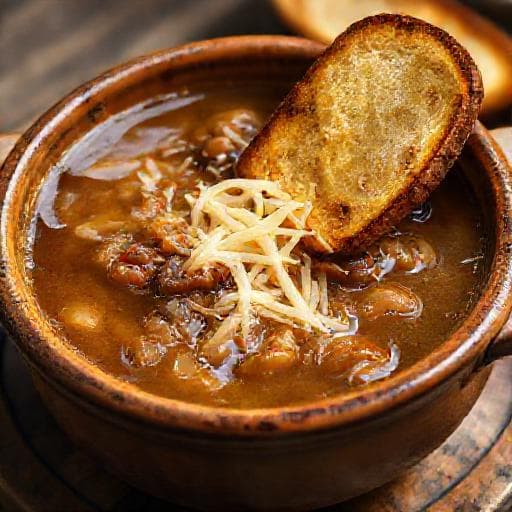 Zuppa di Cipolle Classica