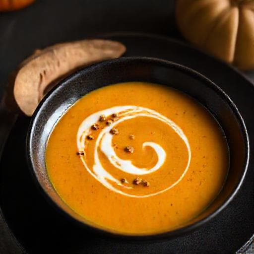 Vellutata di Zucca con Zenzero e Curry