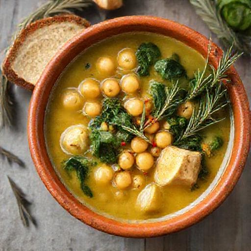 Acquacotta con Ceci e Rosmarino