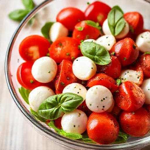 Insalata Caprese Veloce (Senza Cottura)