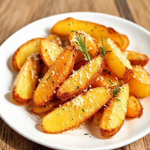 Patate e Rosmarino al Parmigiano in Friggitrice ad Aria