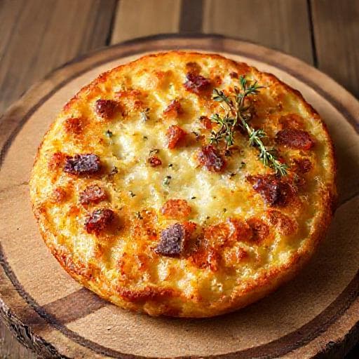 Rösti di Patate con Formaggio e Speck