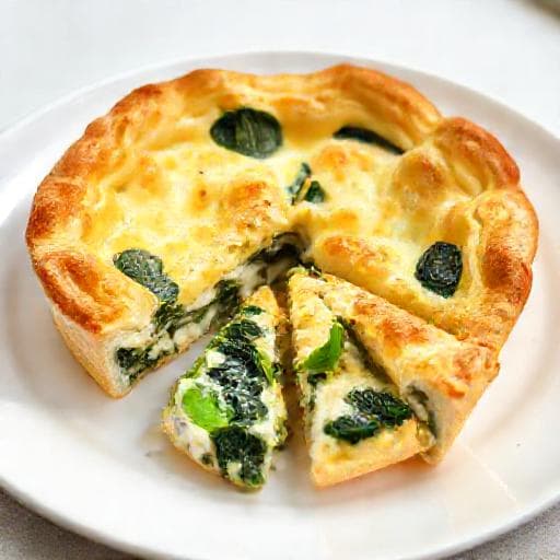 Torta Salata Veloce Ricotta e Spinaci