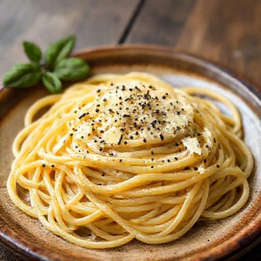 Spaghetti Cacio e Pepe Veloce
