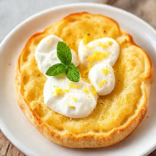 Tigelle Veloci con Ricotta e Limone