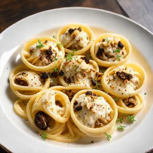 Nidi di Rondine con Funghi e Tartufo
