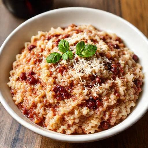 Risotto al Merlot Ticinese Classico