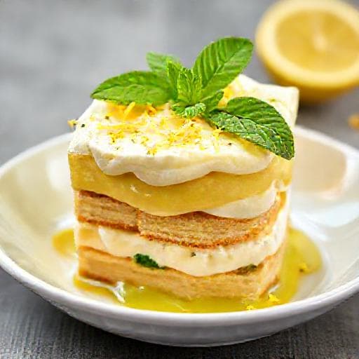 Tiramisù al Limone e Menta