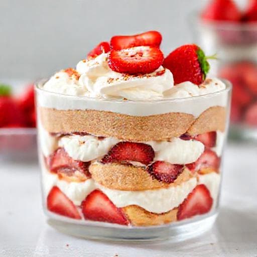 Tiramisù alle Fragole Classico