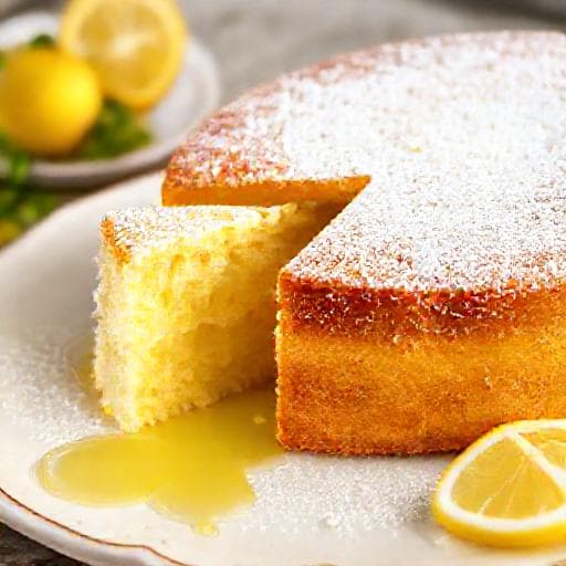 Torta Paradiso al Limoncello
