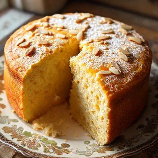 Torta Margherita al Limone e Mandorle