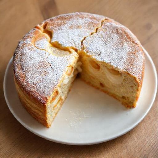 Torta Ricotta e Pere Tradizionale