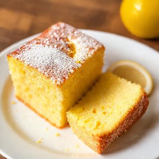 Torta al Limone Veloce