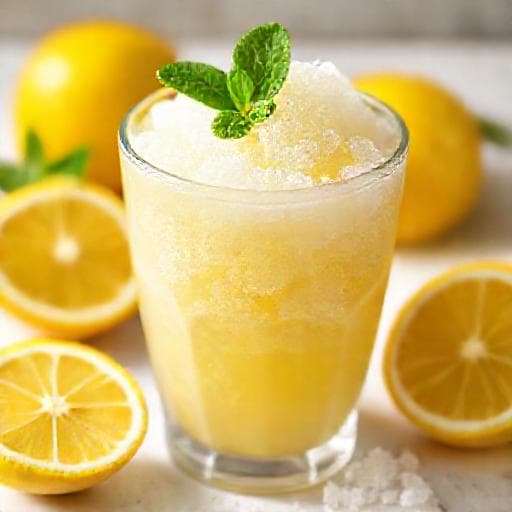 Granita al Limone Siciliana