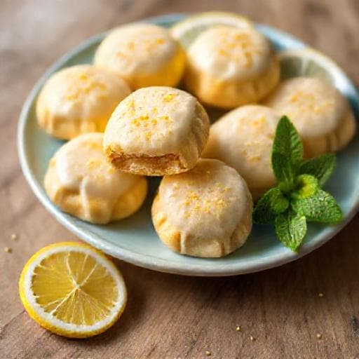 Baci di Dama Veloci al Limone