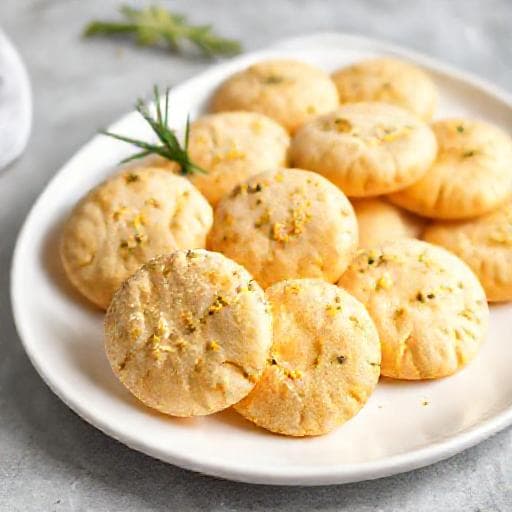Amaretti Morbidi al Limone e Rosmarino