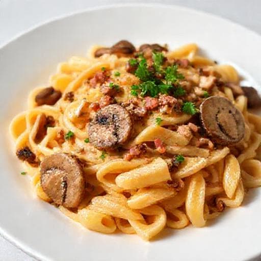 Pasta alla Boscaiola Veloce