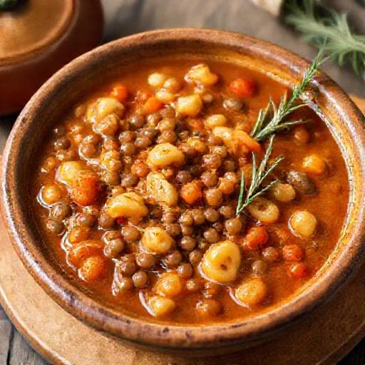 Pasta e Lenticchie Tradizionale