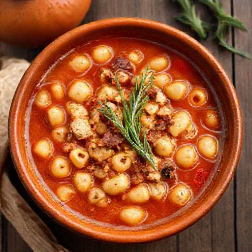 Pasta e Ceci alla Romana