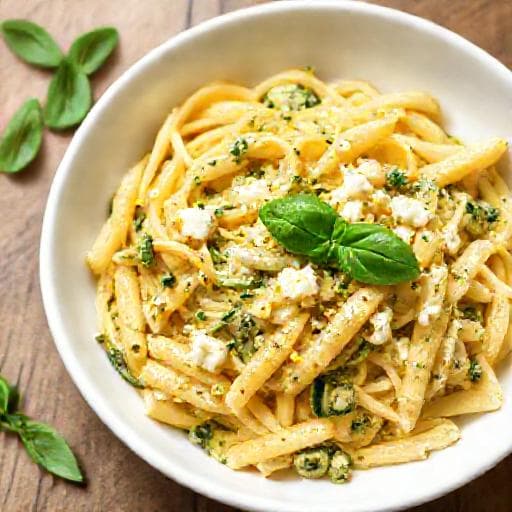 Pasta Veloce con Zucchine e Ricotta