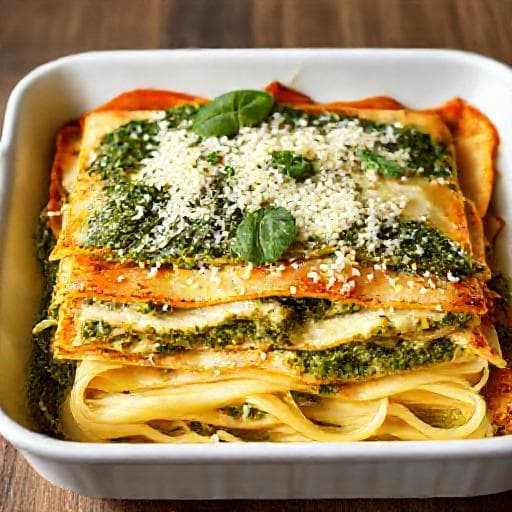 Lasagne al Pesto Veloci