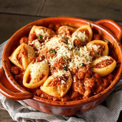 Conchiglioni Ripieni alla Bolognese