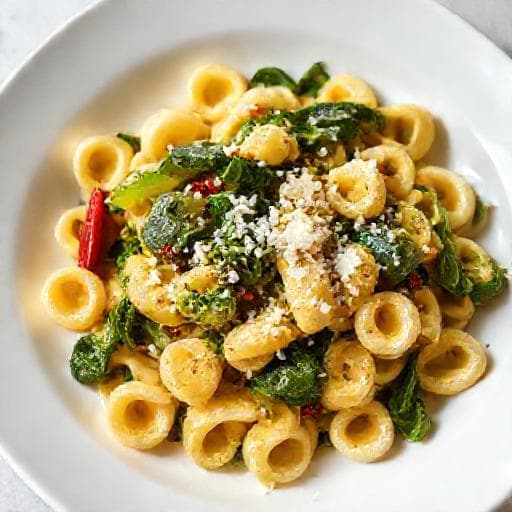 Orecchiette Veloci alle Cime di Rapa