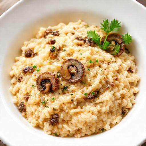 Risotto ai Funghi Porcini Classico