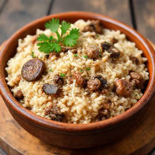Risotto ai Funghi Porcini e Salsiccia