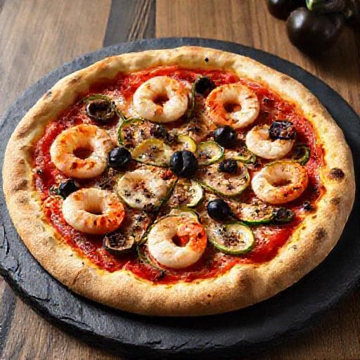 Pizza Capricciosa "Mare e Monti"