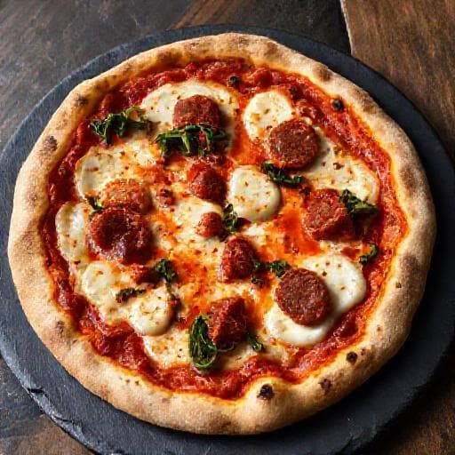 Pizza Diavola con 'Nduja e Friarielli